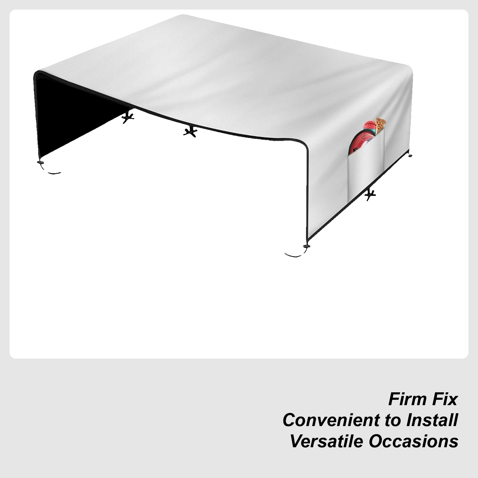 Outdoor Camping Dog Kennel - Housse de caisse 210D Oxford, boîtier