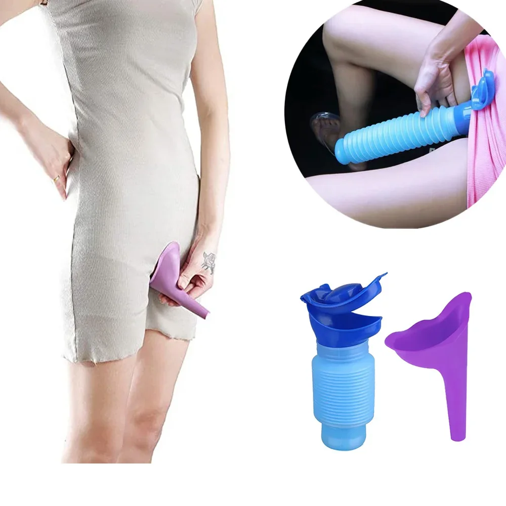 Outdoor Camping Urinal - Portable 750ML urine extérieure pour femmes
