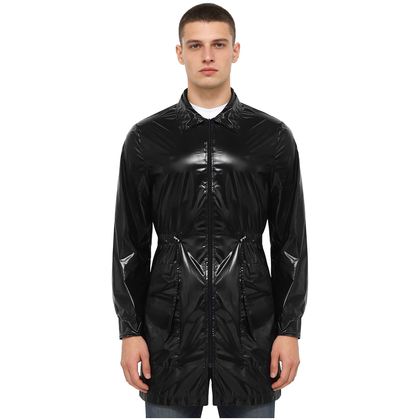 Outdoor Camping Hiking - Veste imperméable pour homme avec poches,