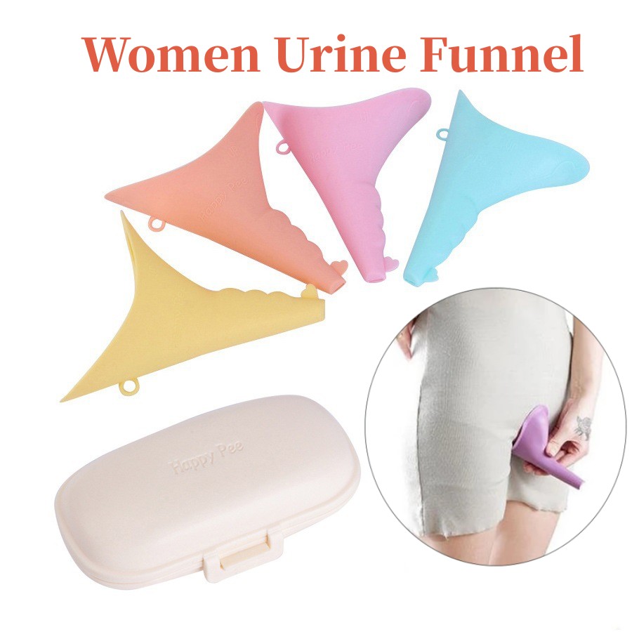 Outdoor Camping Urinal - Urinoir en silicone portable pour femme,