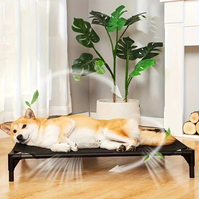 Outdoor Camping Dog Bed - Lit de refroidissement surélevé pour chien,