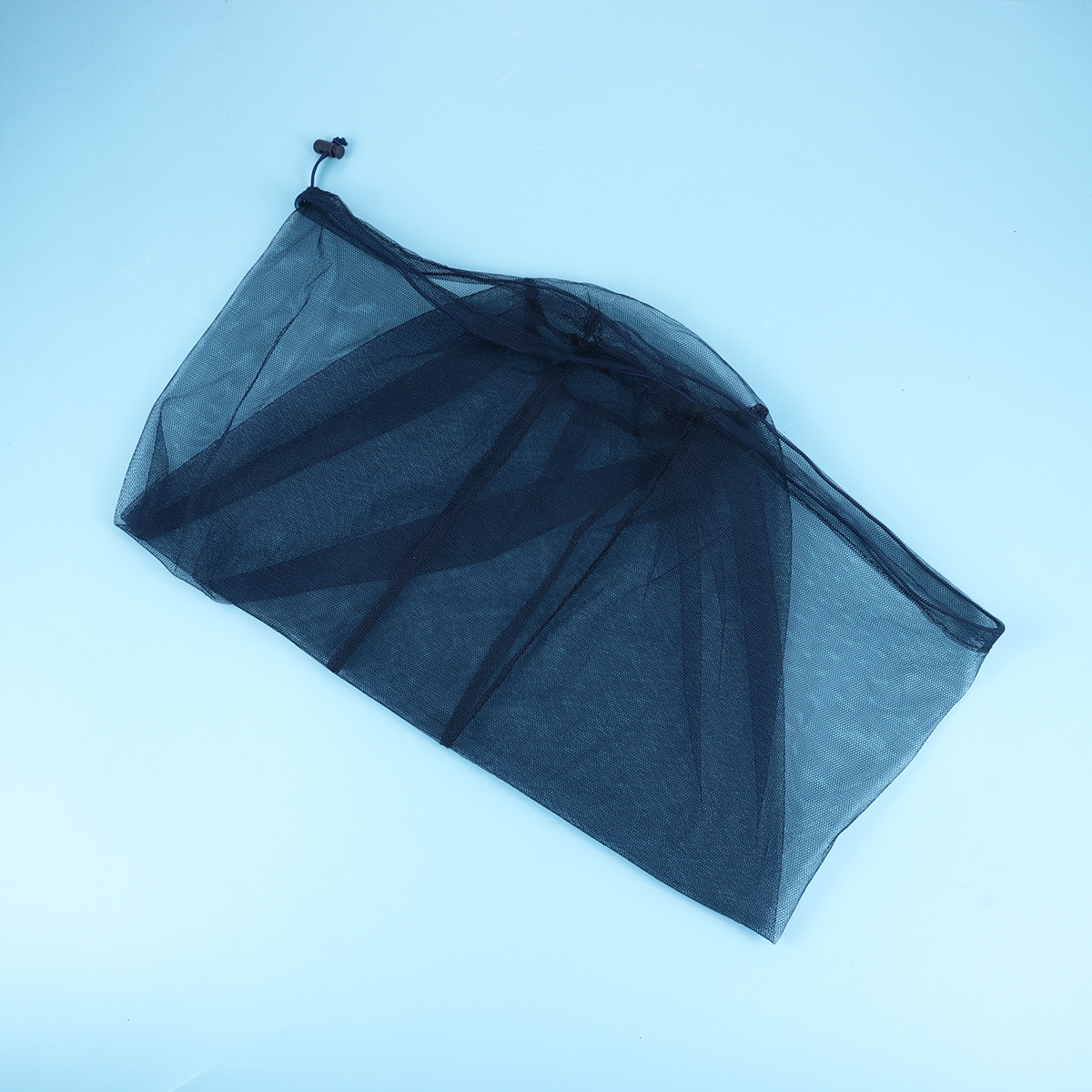 Outdoor Camping Mosquito Net - Moustiquaire de tête bleue en maille