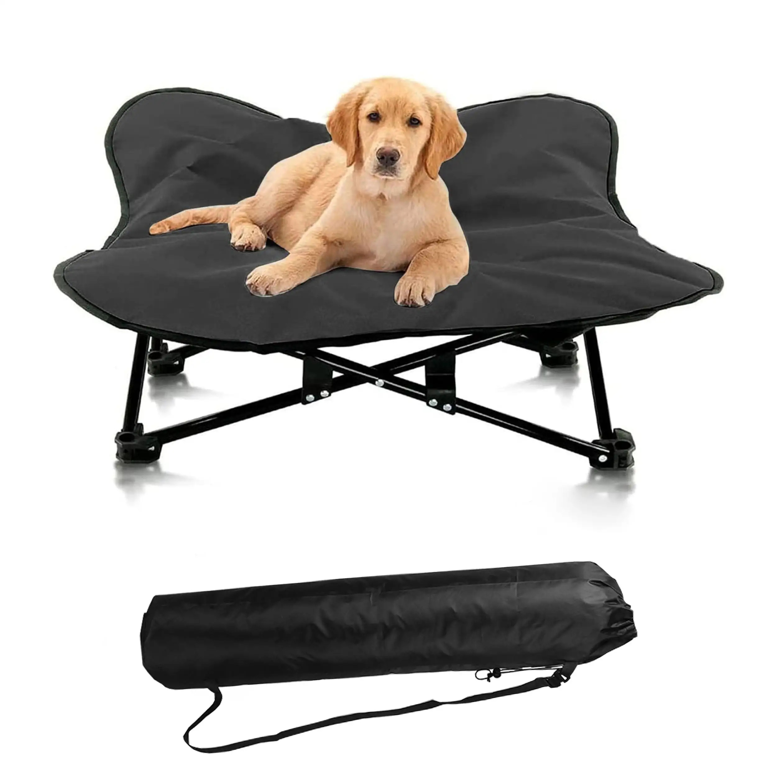 Outdoor Camping Dog Bed - Lit pour chien surélevé Portable adapté