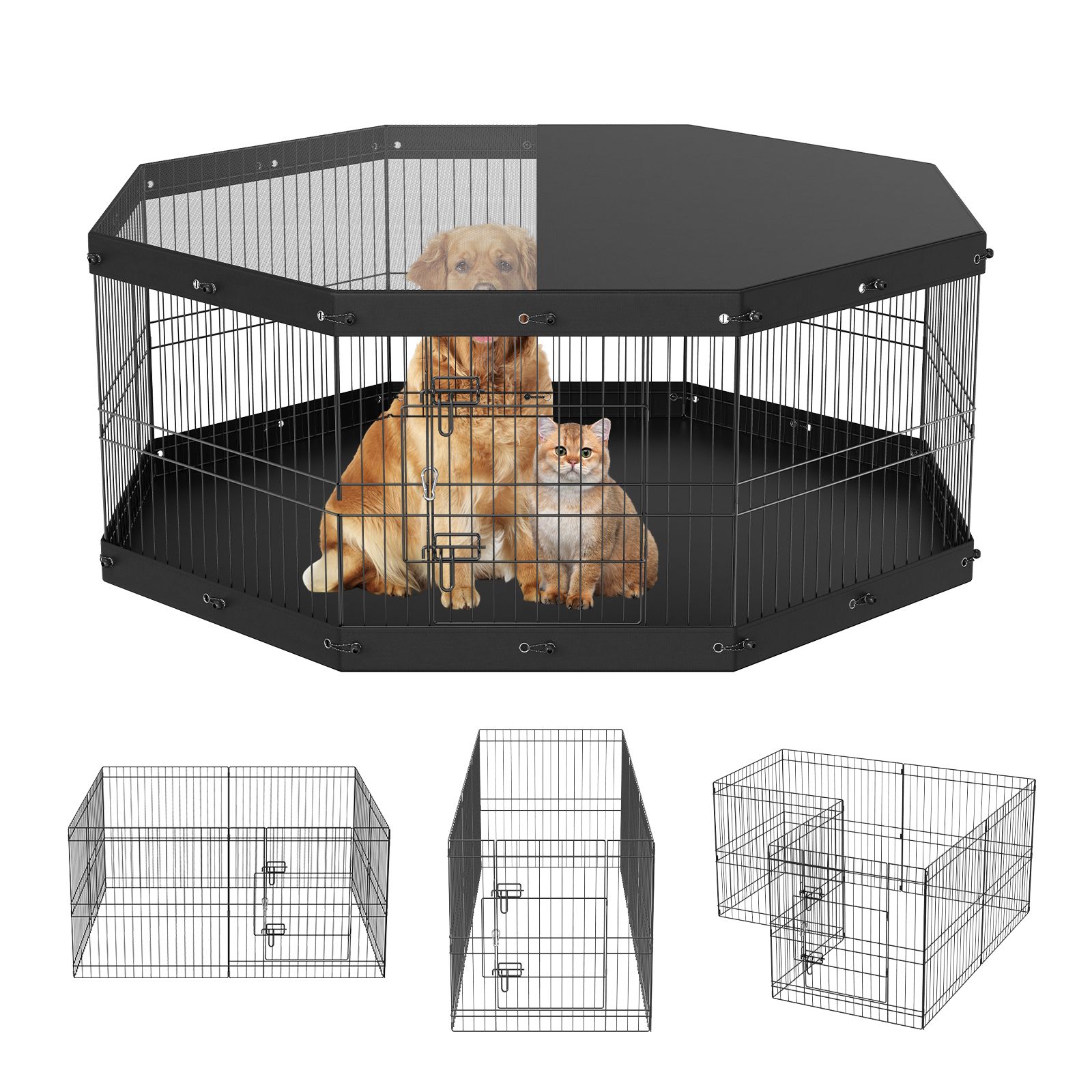 Outdoor Camping Dog Kennel - Parc pour chien, enclos d'exercice pliable