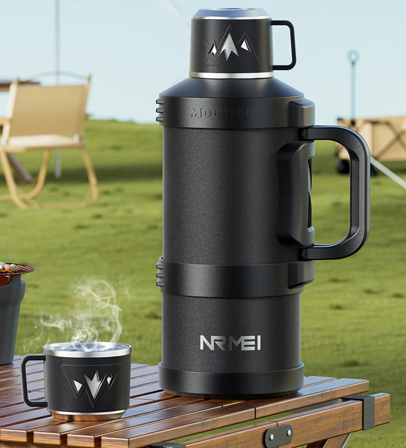 Vacuum Insulated Flask - Bouteille Thermos de grande capacité en