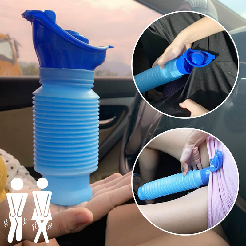 Outdoor Camping Urinal - Urinoir Portable pour adultes, 750ml, Camping