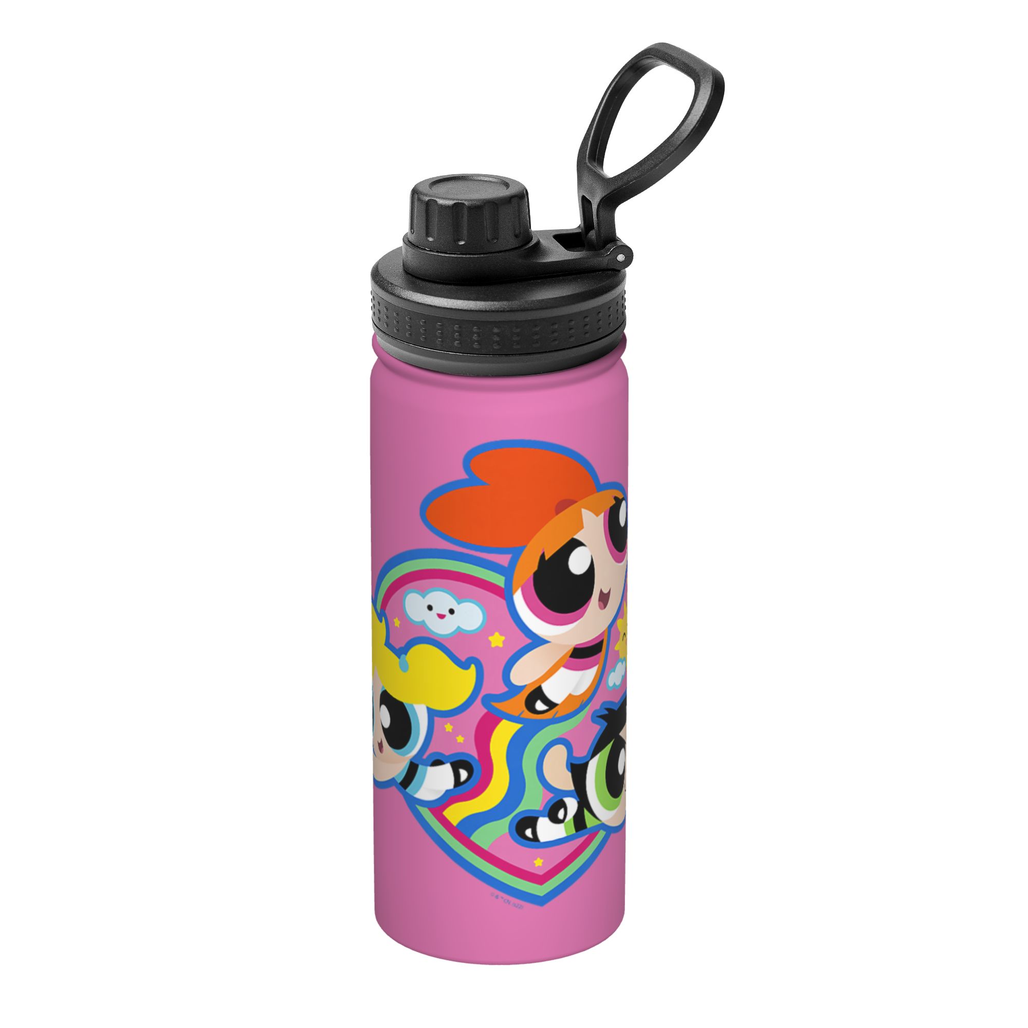 Vacuum Insulated Flask - Bouteille isotherme sport P-Powerpuffs Girl Cartoon