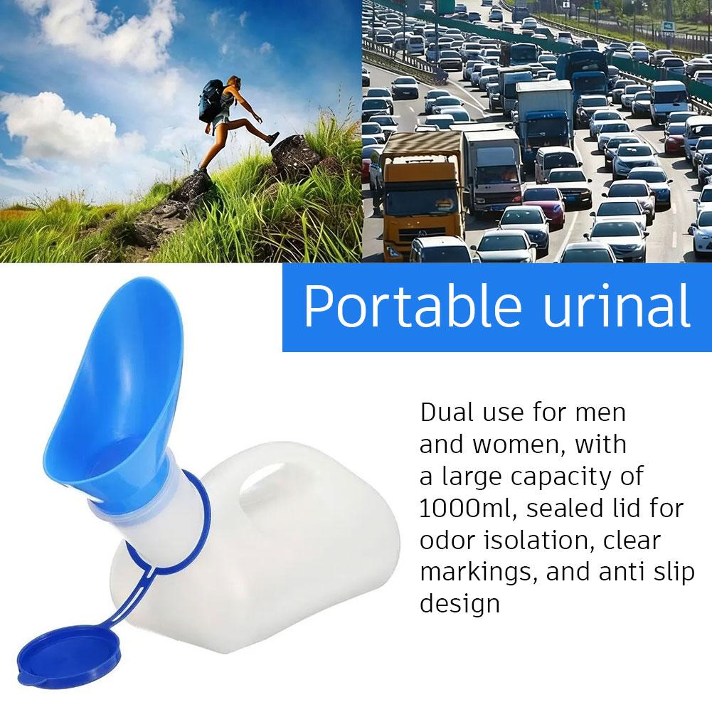 Outdoor Camping Urinal - Urinoir portable unisexe en plastique de