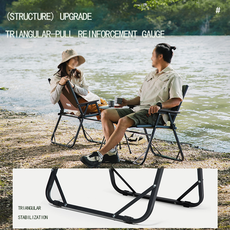BISINNA chaise de Camping plia - Outdoor Camping Recliner Chairs avis et prix