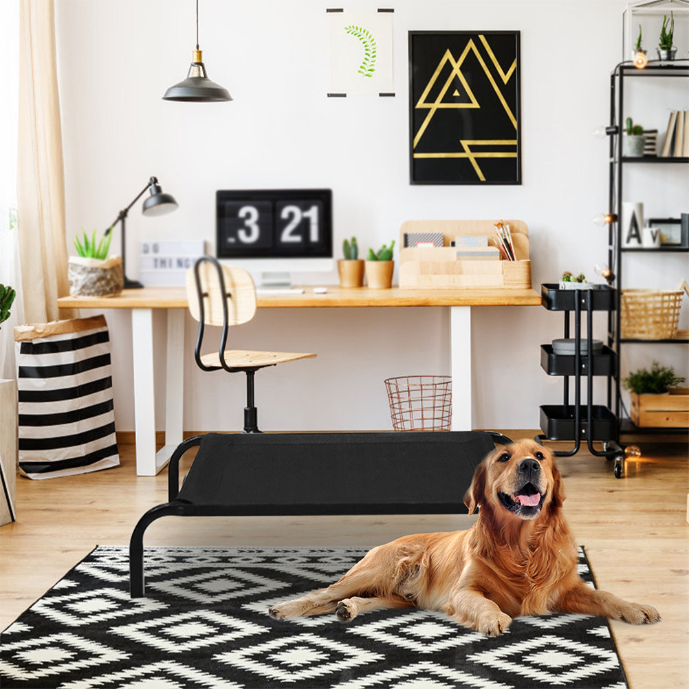 Lit de chien surélevé avec hou - Outdoor Camping Dog Bed avis et prix