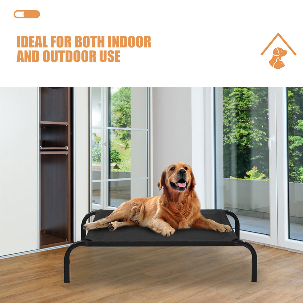 Lit de chien surélevé avec hou - Outdoor Camping Dog Bed avis et prix