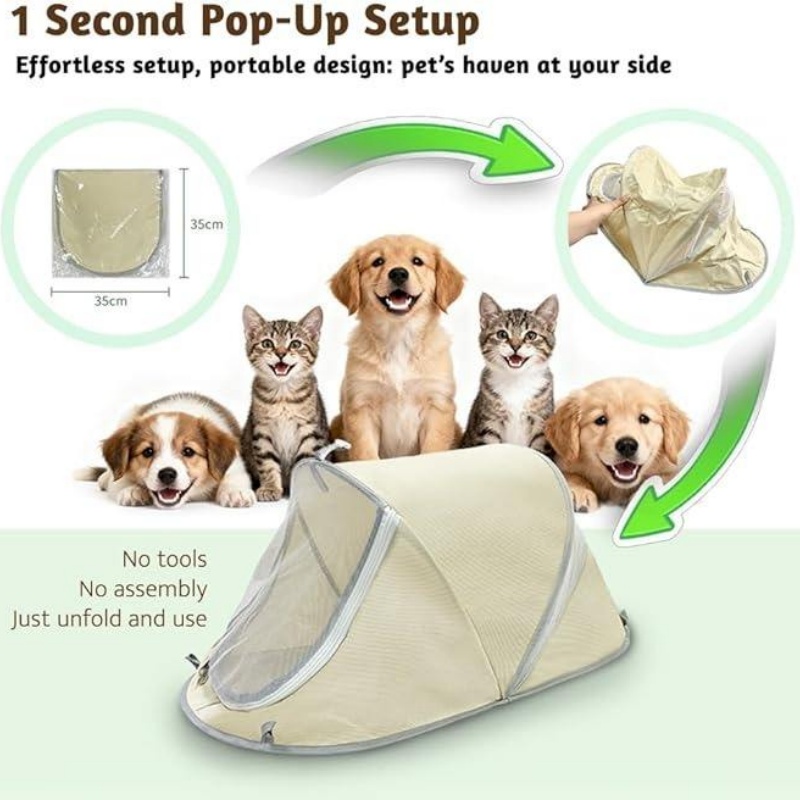 Tente portable pour chien, pro - Outdoor Camping Dog Bed avis et prix
