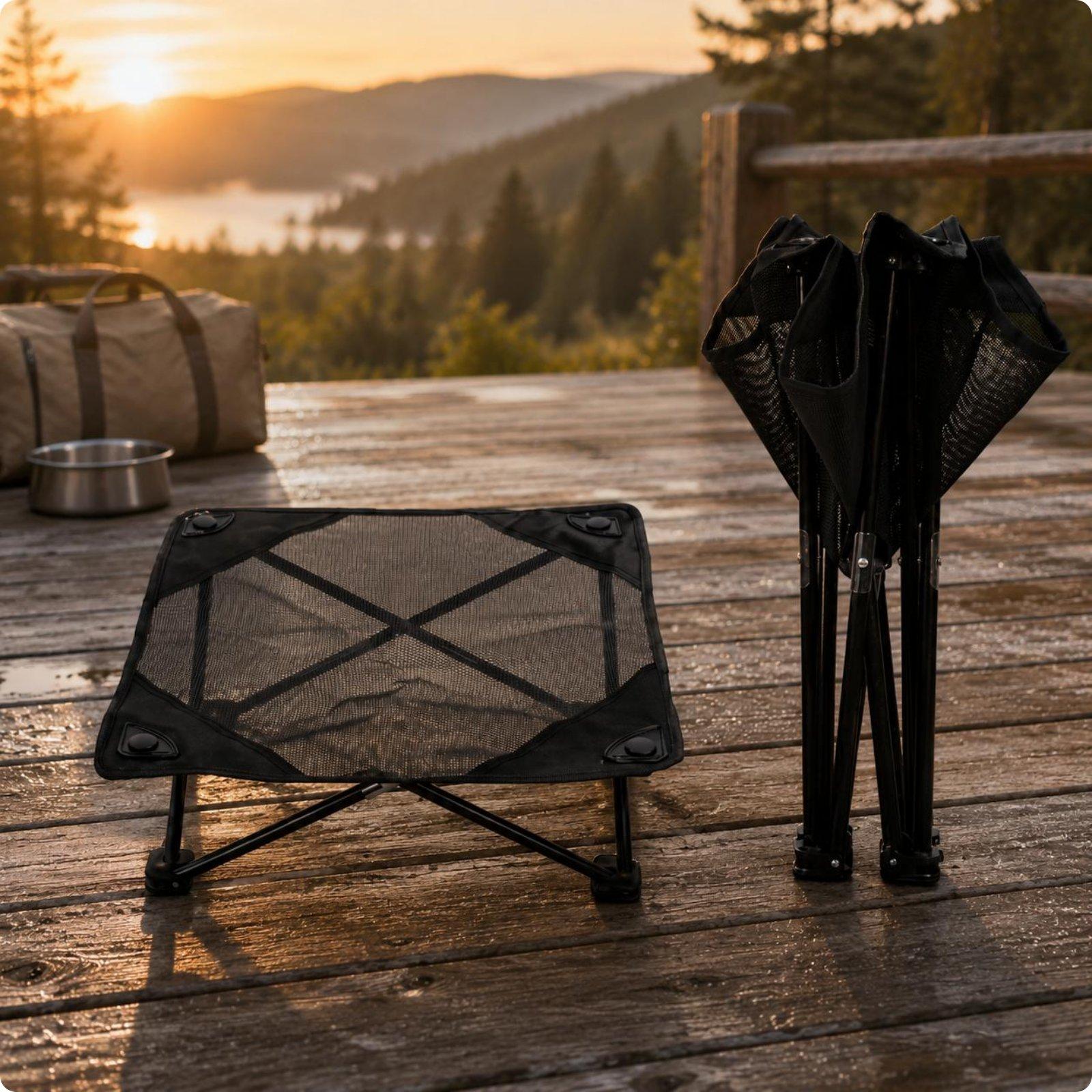 Plateforme de repos extérieure - Outdoor Camping Dog Bed avis et prix