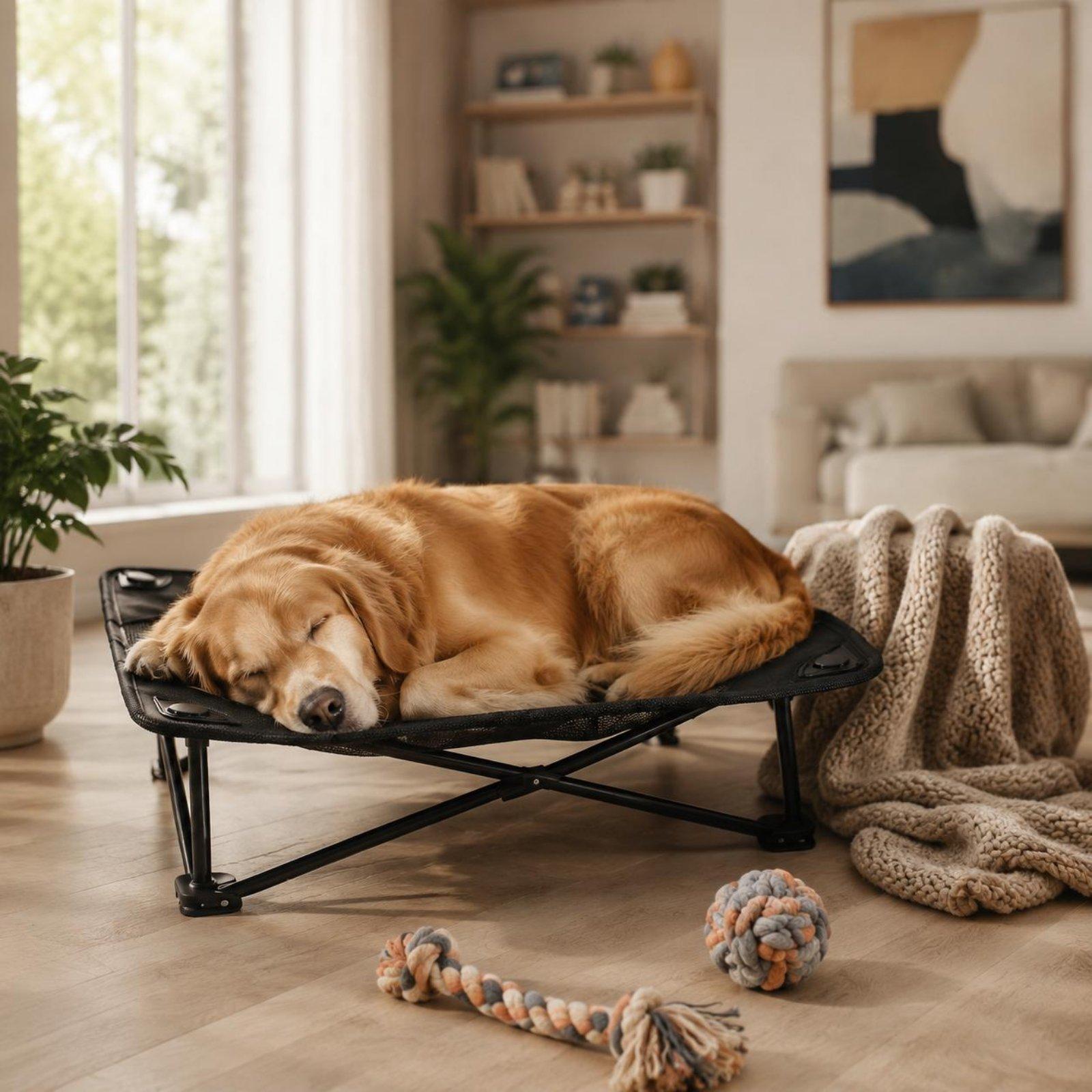 Plateforme de repos extérieure - Outdoor Camping Dog Bed avis et prix