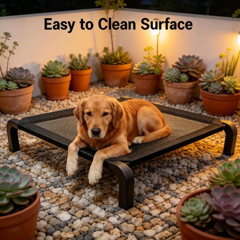 Lit de camping pliable pour ch - Outdoor Camping Dog Bed avis et prix