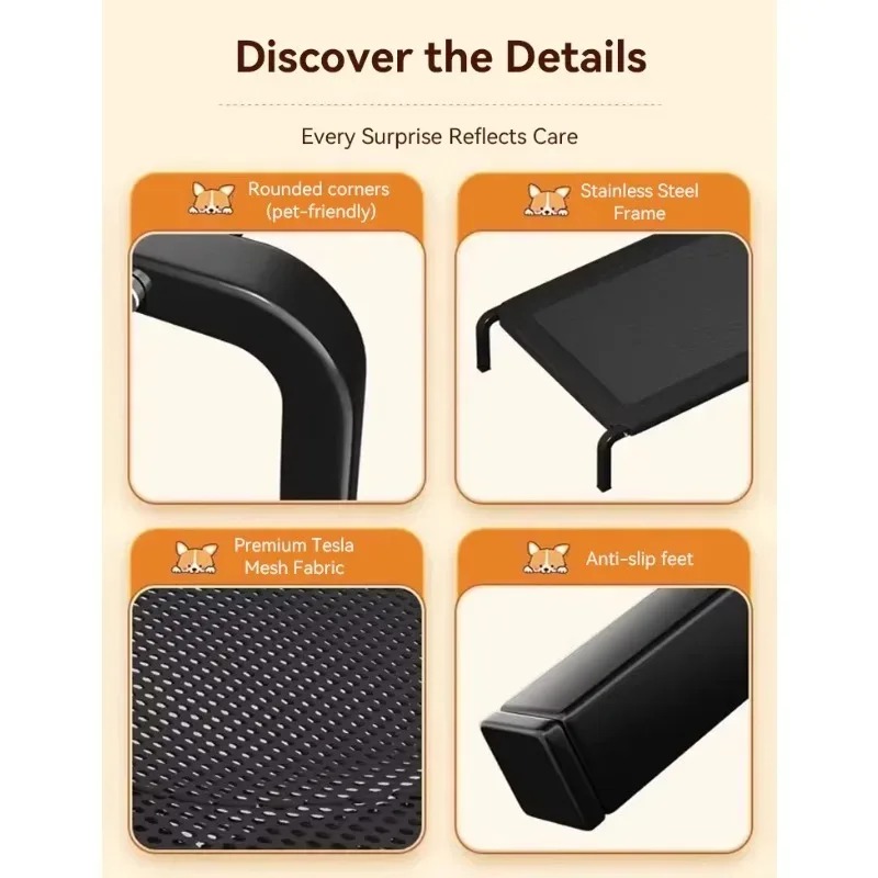 Lit de camping pliable pour ch - Outdoor Camping Dog Bed avis et prix