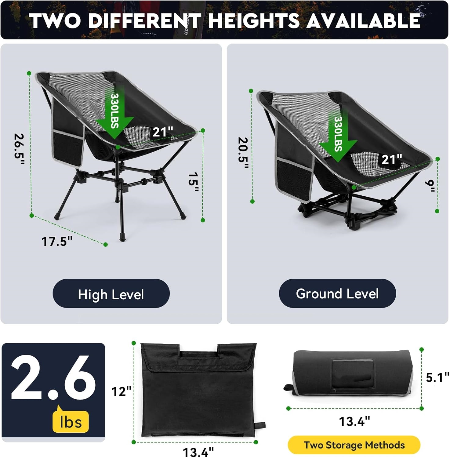 Chaise de camping légère, chai - Outdoor Camping Recliner Chairs avis et prix