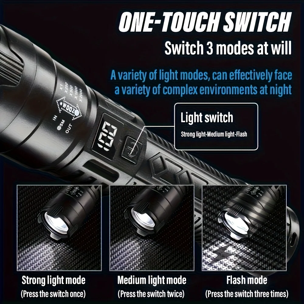 Lampe de poche tactique LED 20 - Outdoor Camping Light Portable avis et prix