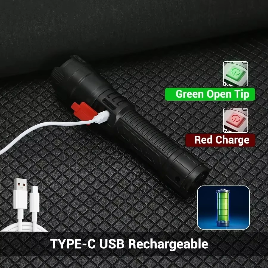 Lampe de poche tactique LED 20 - Outdoor Camping Light Portable avis et prix