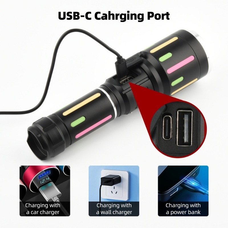Lampe torche fluorescente à lu - Outdoor Camping Hiking avis et prix