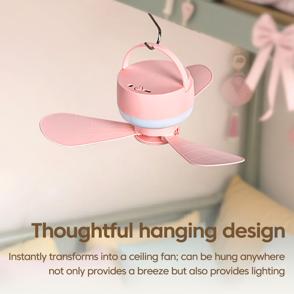 Ventilateur de plafond portabl - Outdoor Camping Light Portable avis et prix