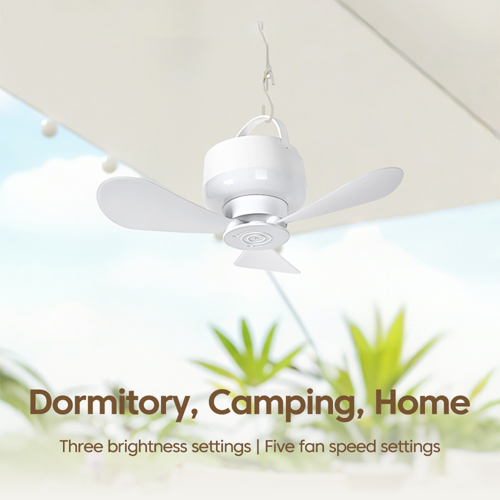 Ventilateur de plafond portabl - Outdoor Camping Light Portable avis et prix
