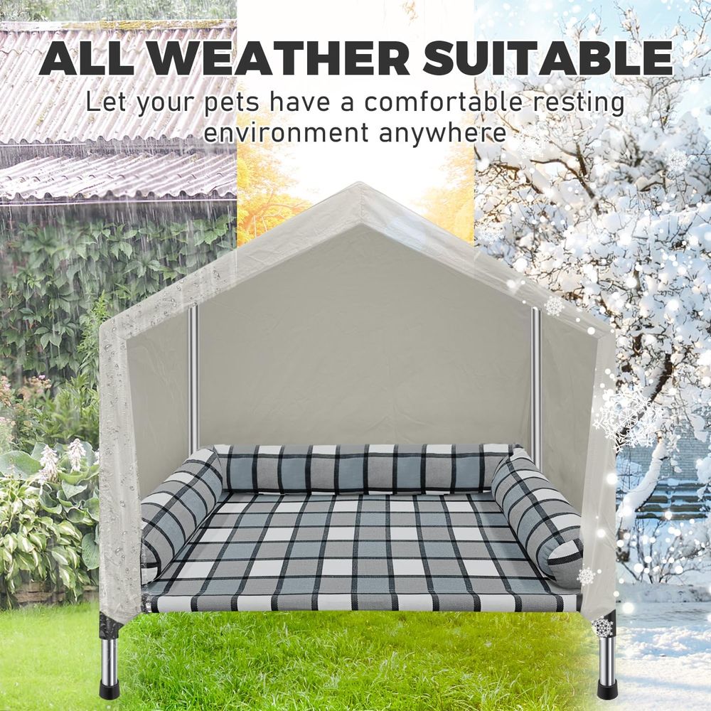 Lit surélevé pour chien - Lit  - Outdoor Camping Dog Bed avis et prix