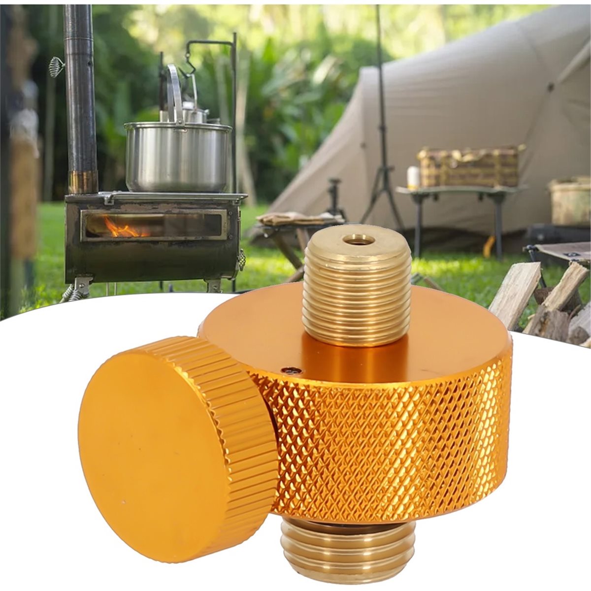 Adaptateur de réchaud à gaz po - Outdoor Und Camping Messe avis et prix