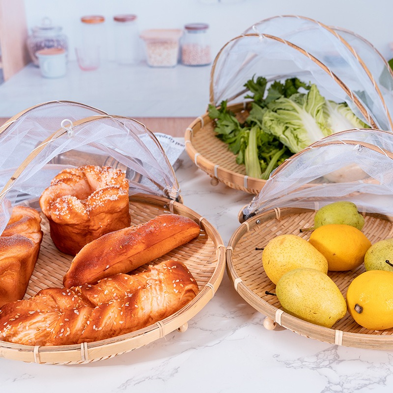 Panier tissé en bambou, filet  - Outdoor Camping Mosquito Net avis et prix