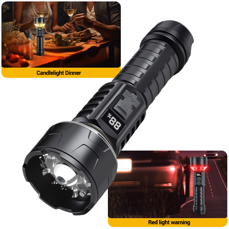 Lampe de poche LED COB lantern - Outdoor Camping Hiking avis et prix
