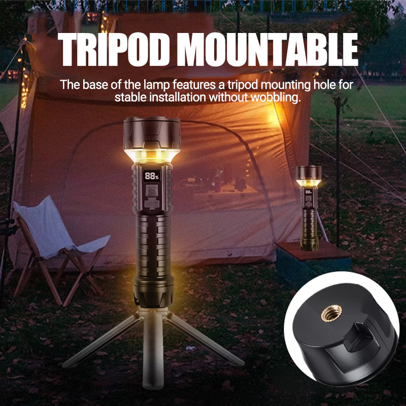 Lampe de poche LED COB lantern - Outdoor Camping Hiking avis et prix