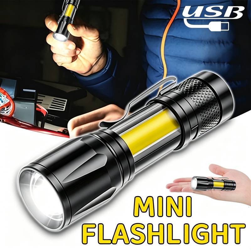 Mini lampe torche LED COB, pro - Outdoor Camping Light Portable avis et prix