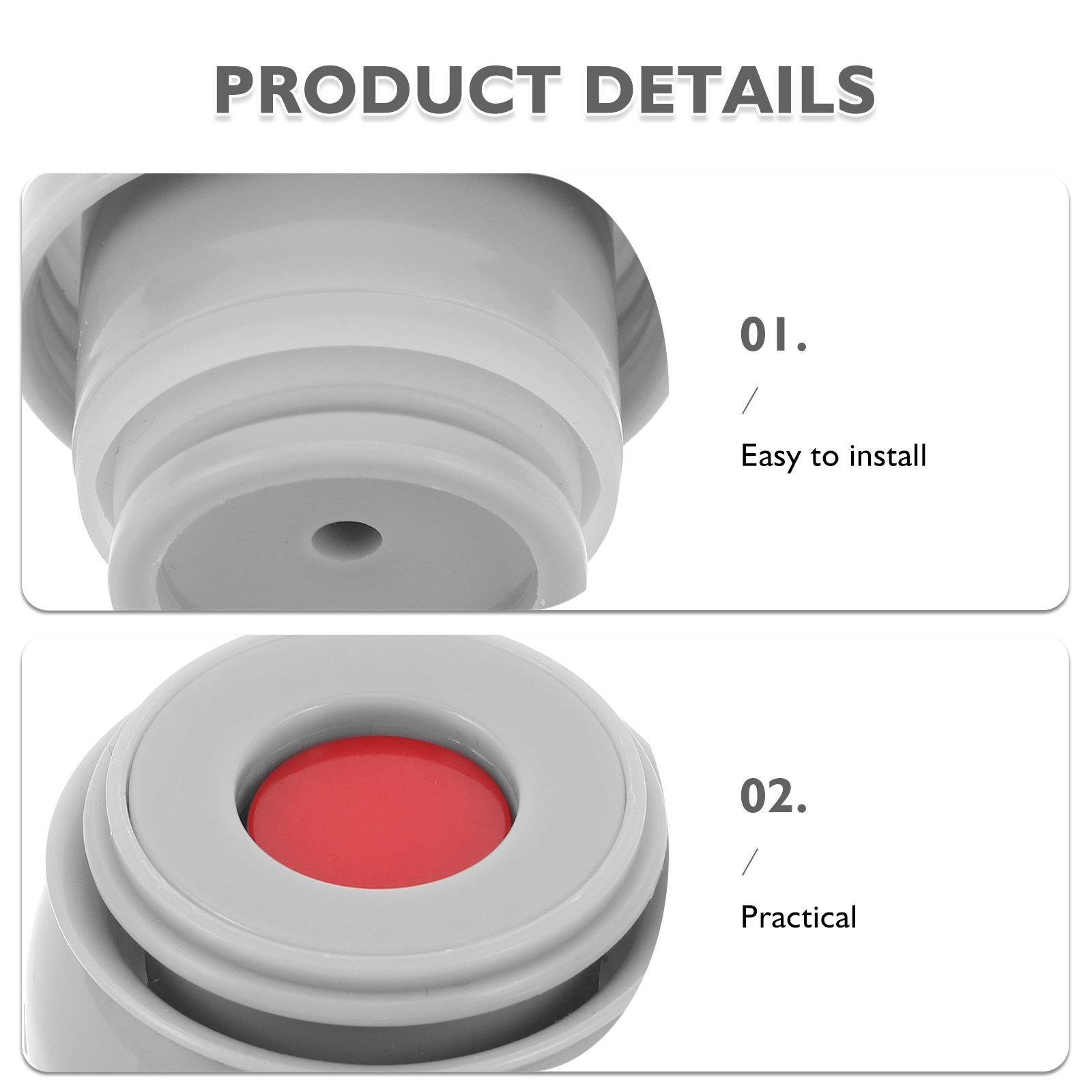 Lot de 2 bouchons thermiques a - Vacuum Insulated Flask avis et prix