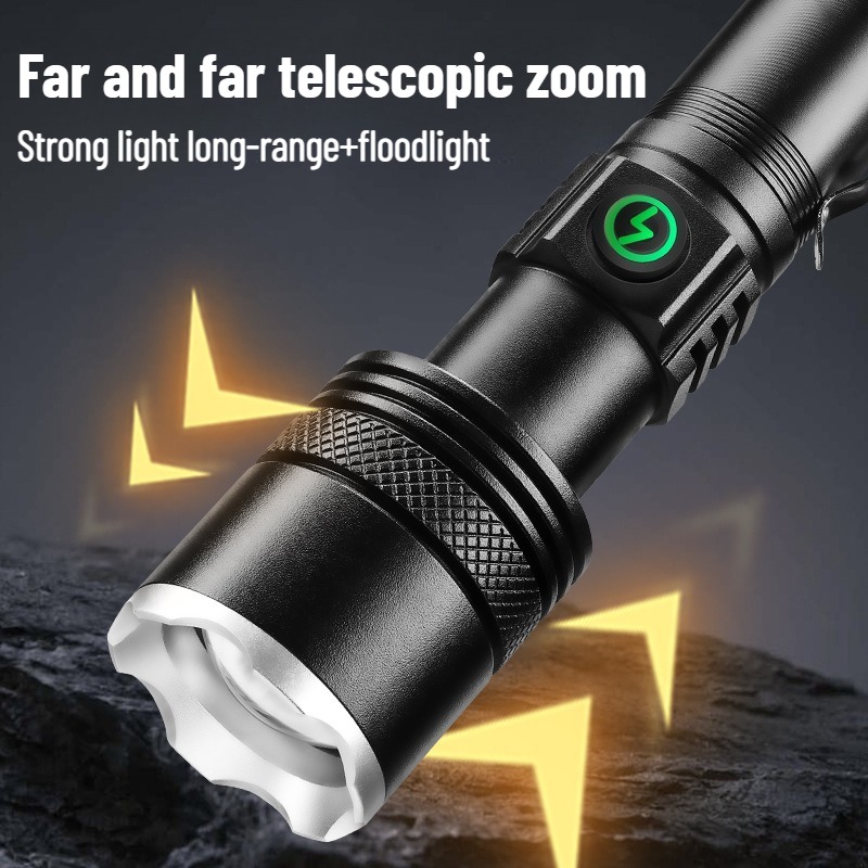 Lampe torche LED rechargeable, - Outdoor Camping Hiking avis et prix