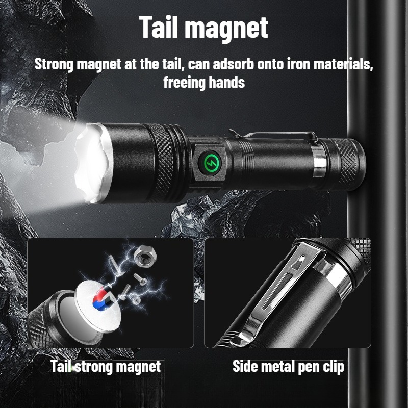 Lampe torche LED rechargeable, - Outdoor Camping Hiking avis et prix