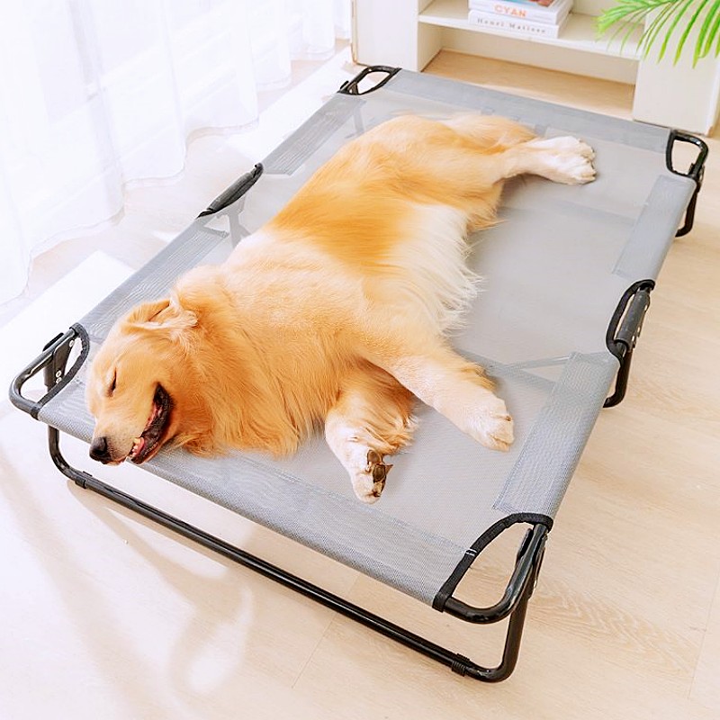 Lit pour chien pliable lits po - Outdoor Camping Dog Kennel avis et prix