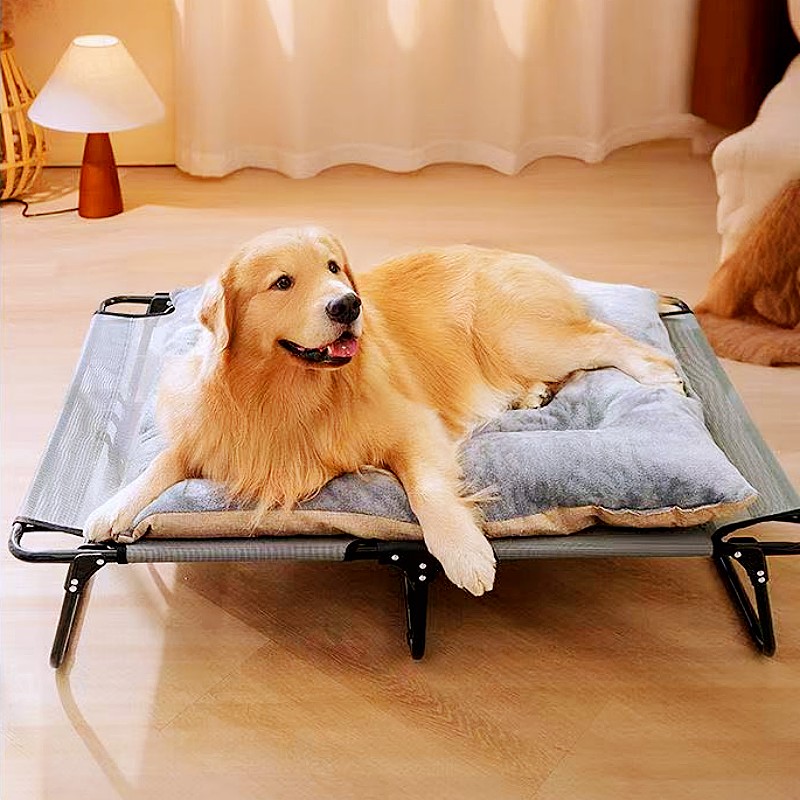 Lit pour chien pliable lits po - Outdoor Camping Dog Kennel avis et prix