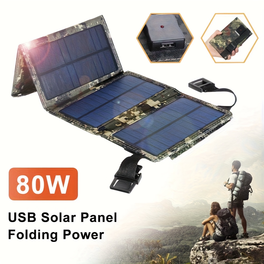 Panneau solaire portable pliab - Outdoor Camping Hiking avis et prix