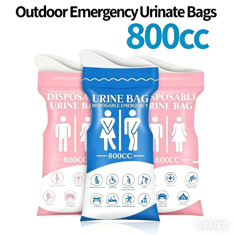 Sacs urinaires d'urgence jetab - Outdoor Camping Urinal avis et prix