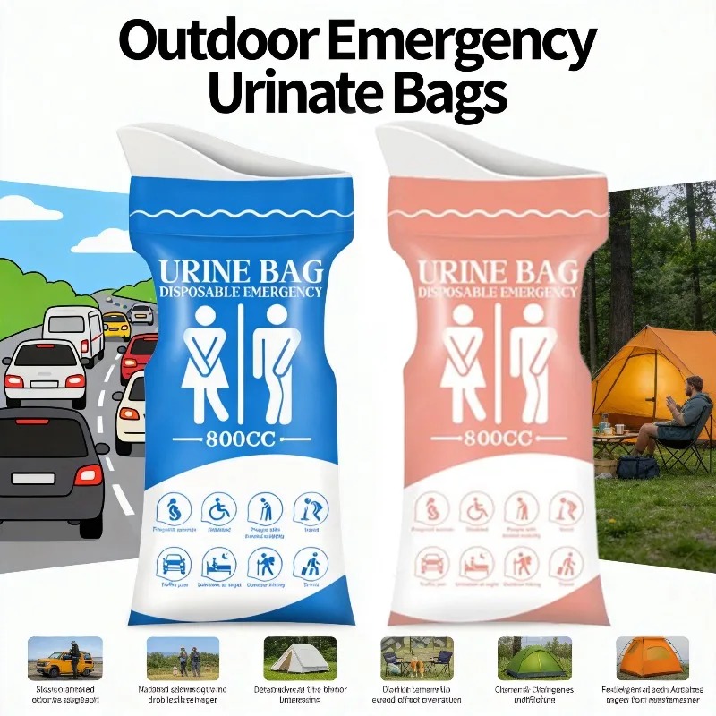 Sacs urinaires d'urgence jetab - Outdoor Camping Urinal avis et prix