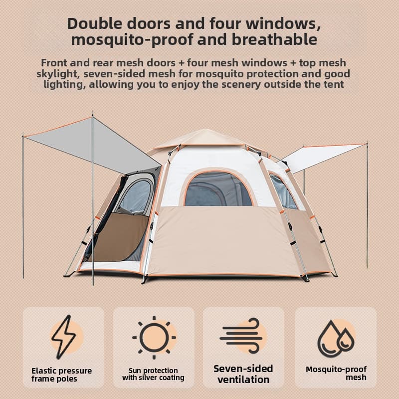 Tente de camping portable pers - Camping Zelt Outdoor avis et prix