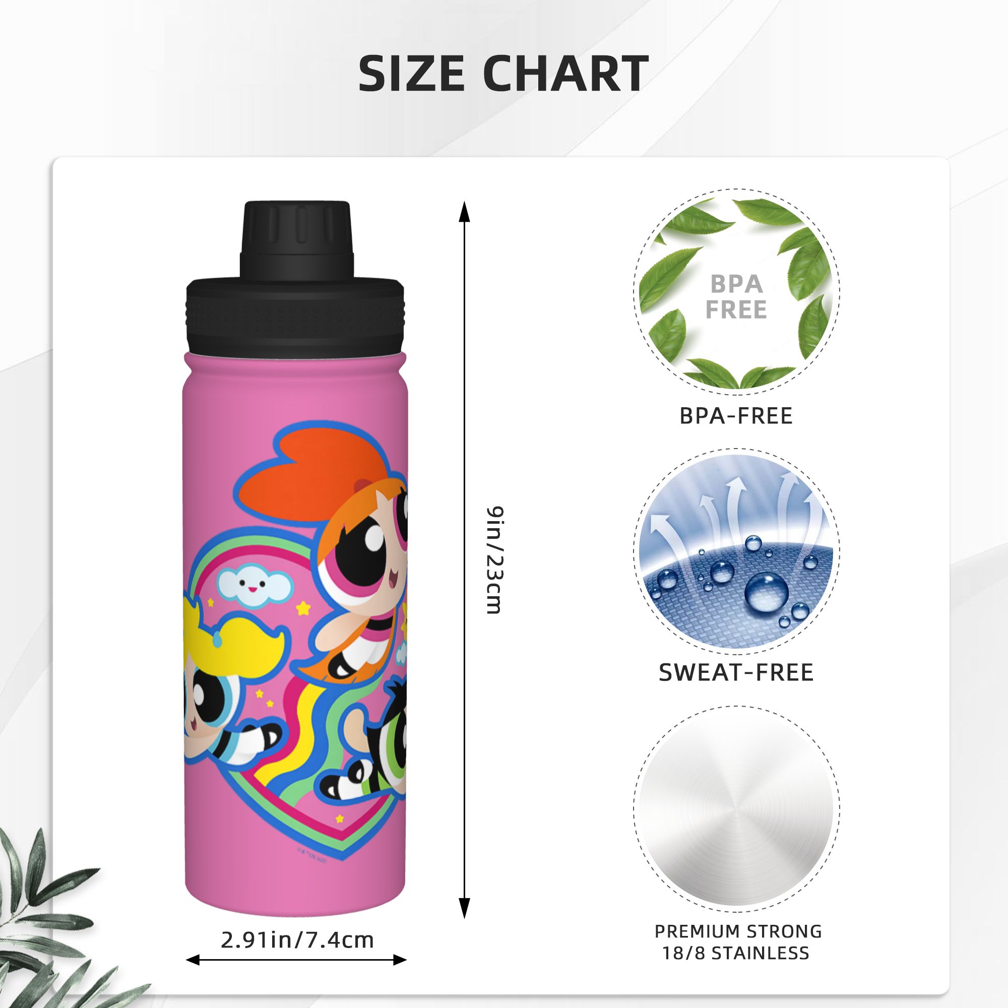Bouteille isotherme sport P-Po - Vacuum Insulated Flask avis et prix
