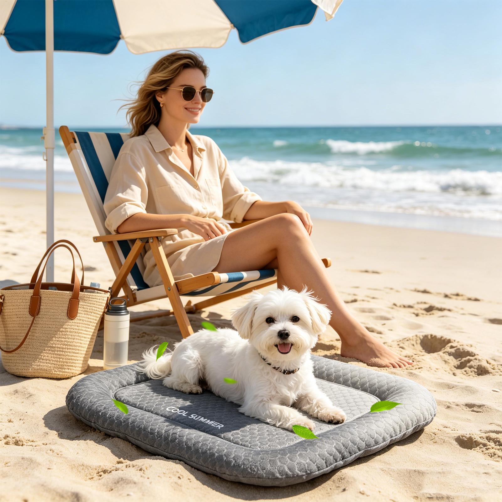 Coussin rafraîchissant portabl - Outdoor Camping Dog Kennel avis et prix