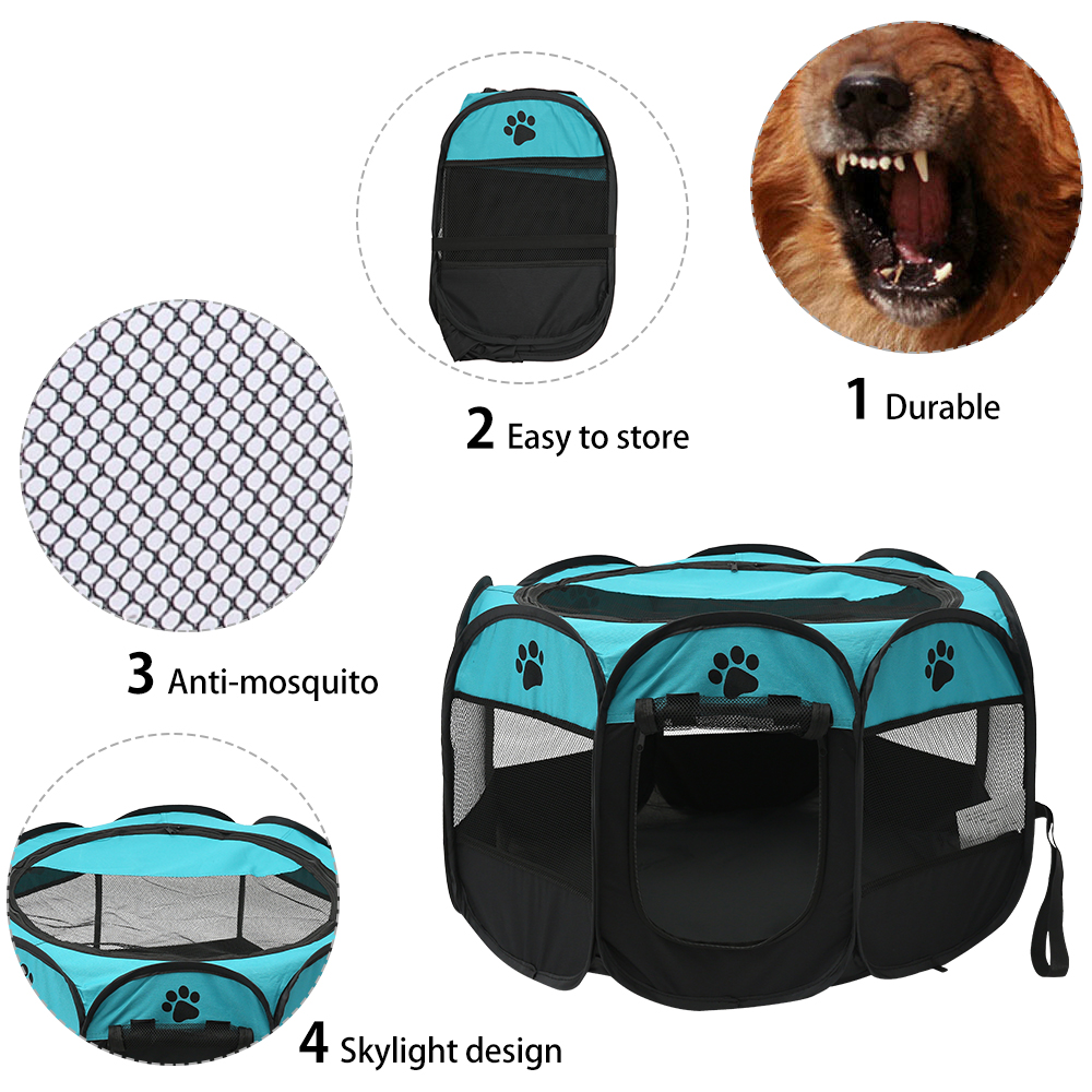 Tente pliante pour animaux de  - Outdoor Camping Dog Kennel avis et prix