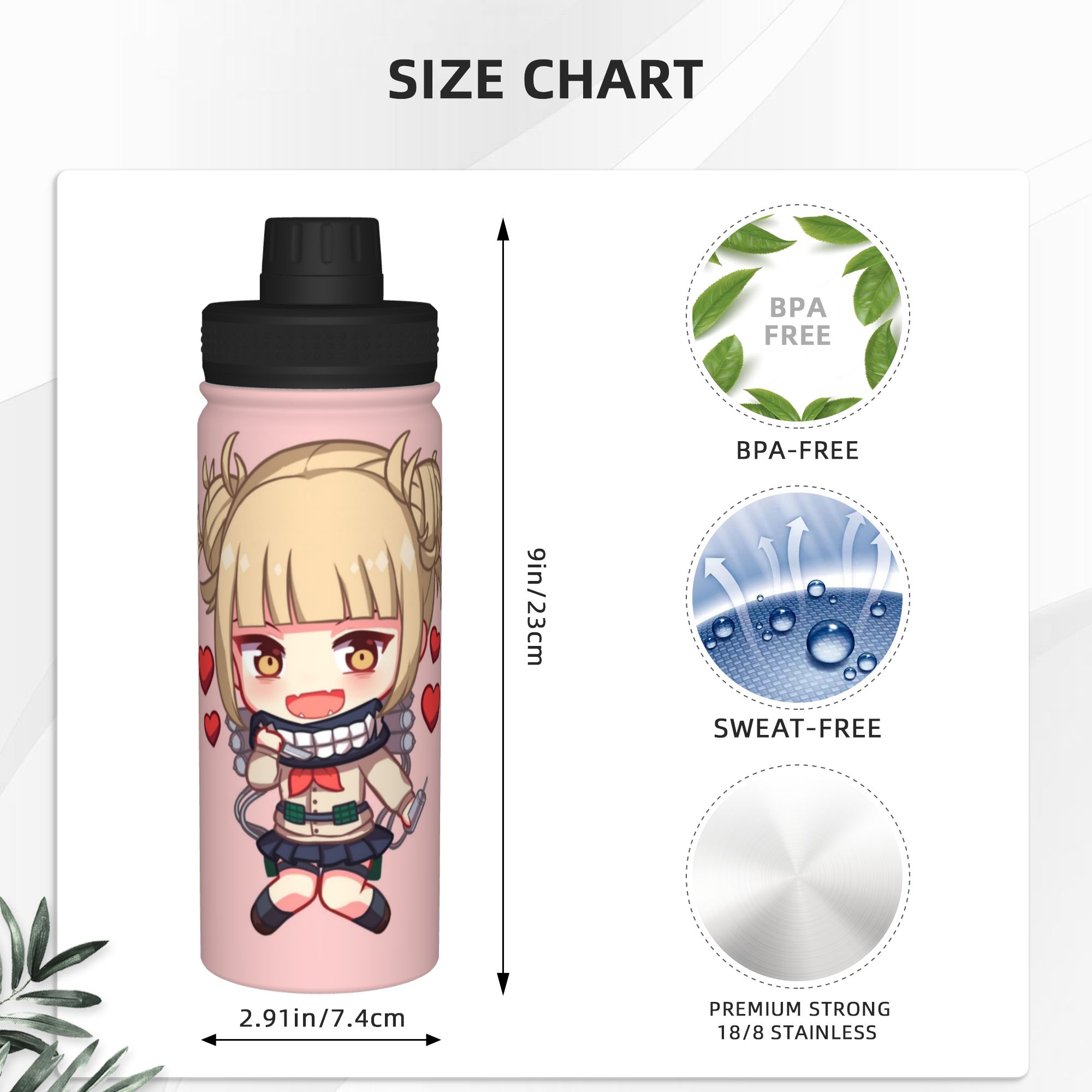Toga My Hero Academia 18OZ Bou - Vacuum Insulated Flask avis et prix